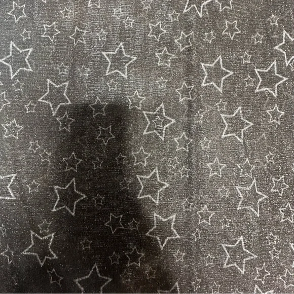 NWT One Teaspoon x Free People Mesh Sensory Star Metallic Tee - Picture 12 of 12